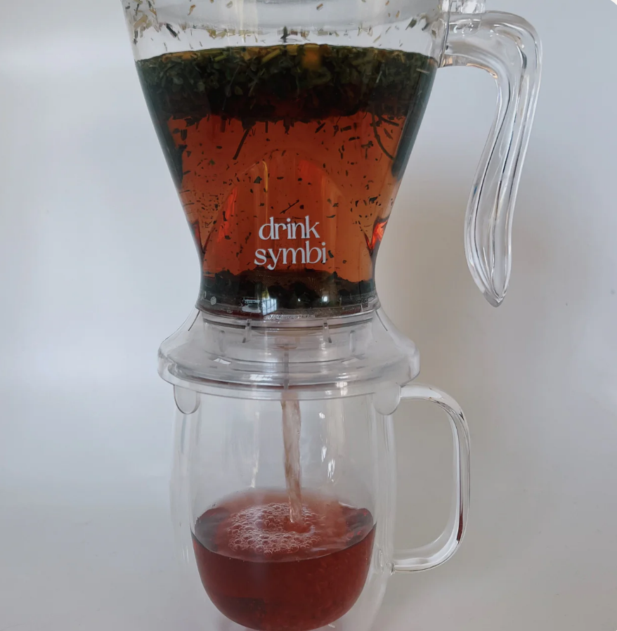 20 oz Clear Tea Steeper