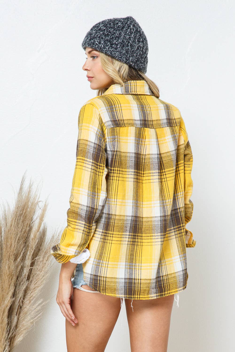 Perfectly Plaid Button-Up Shirt