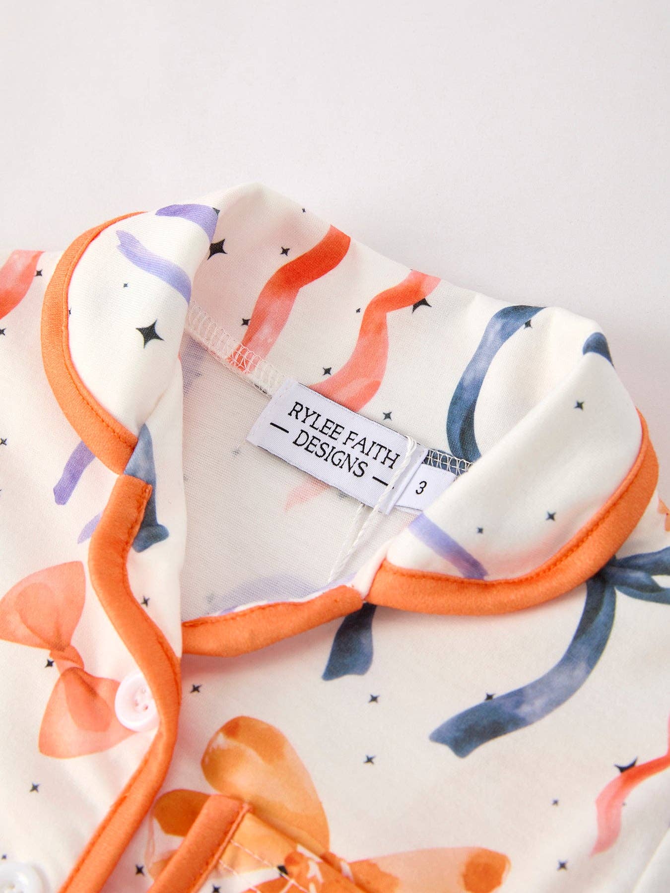 Mommy and Me Bow Print Pajama Set for Kids