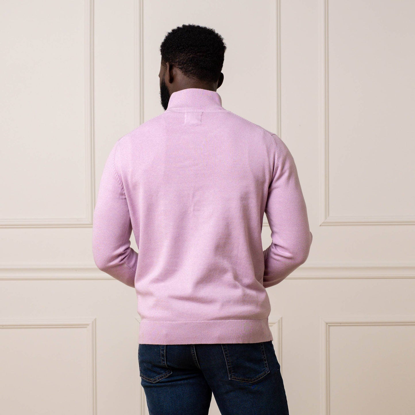Organic Cotton Half Zip Sweater