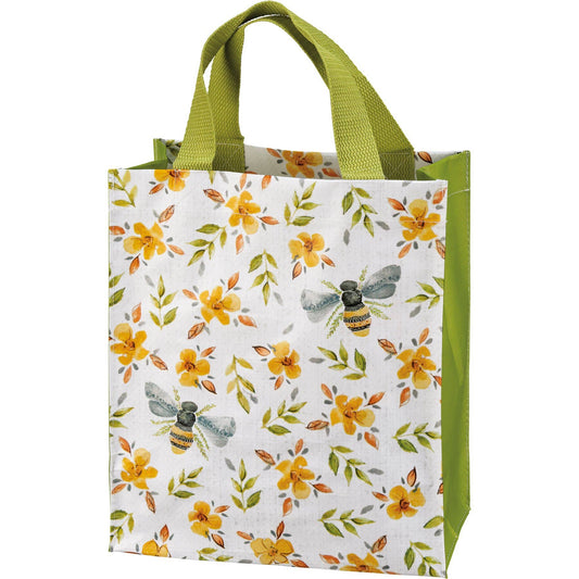 Flowers and Bees Daily Tote