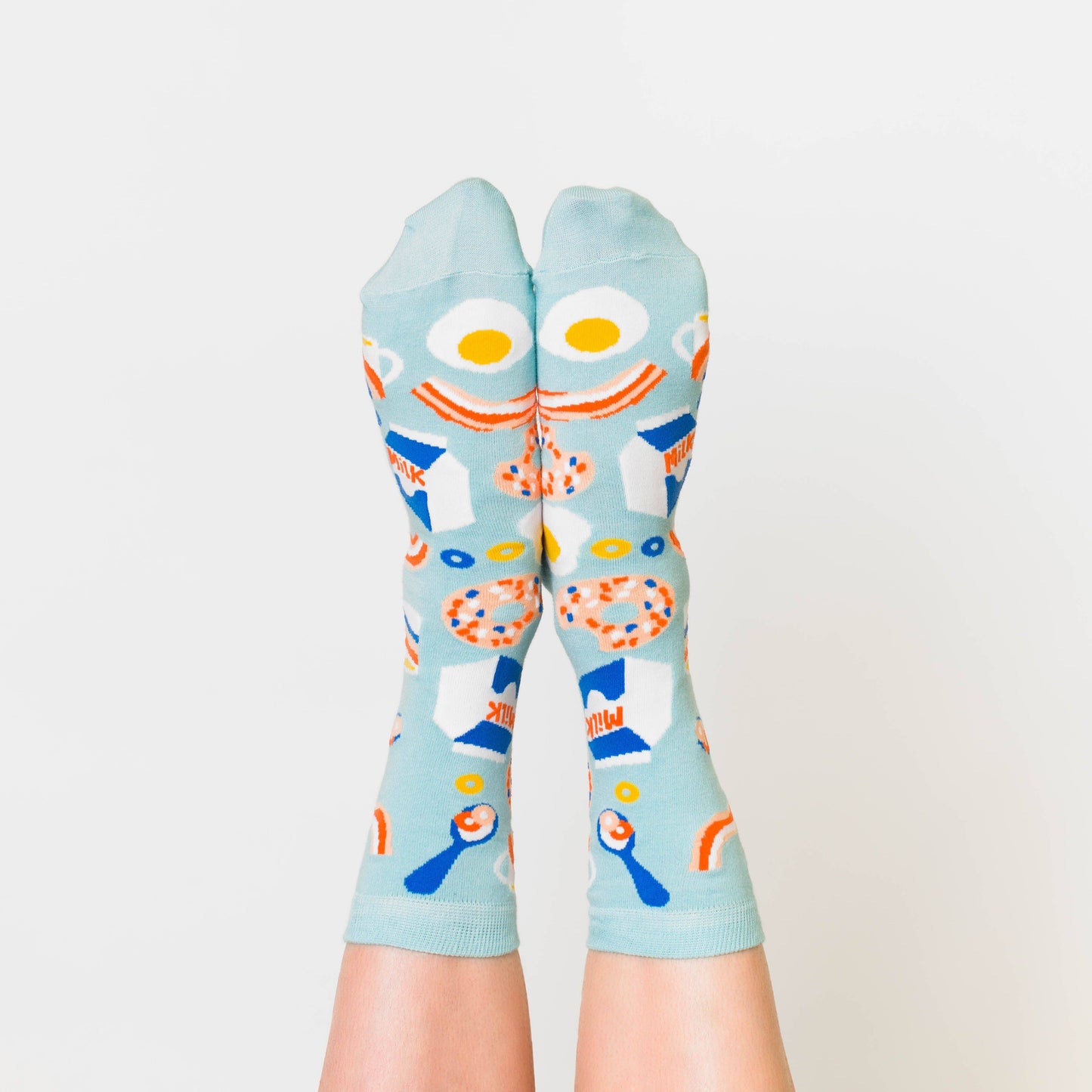 Crew Socks - Breakfast