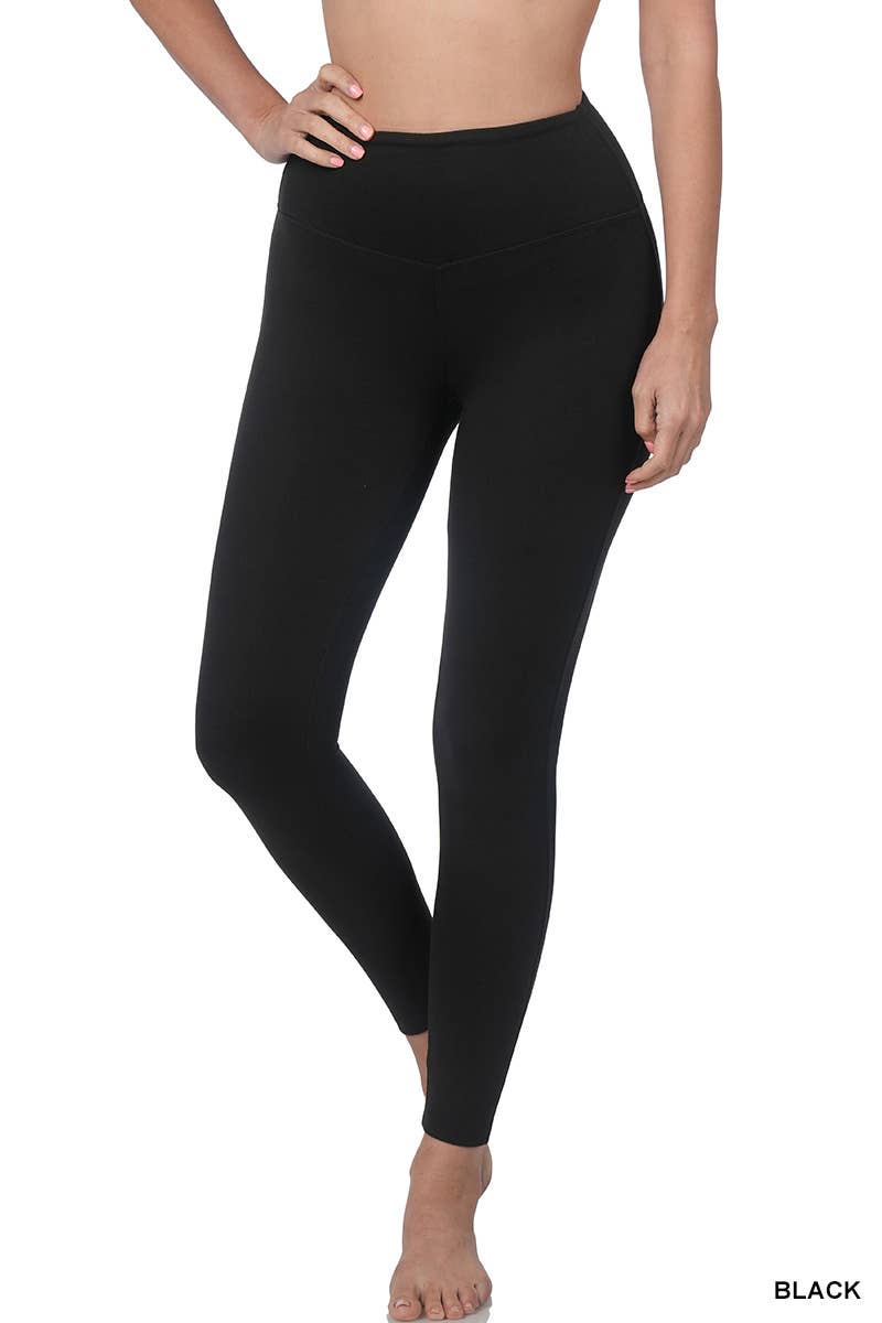 Wide Waistband Leggings