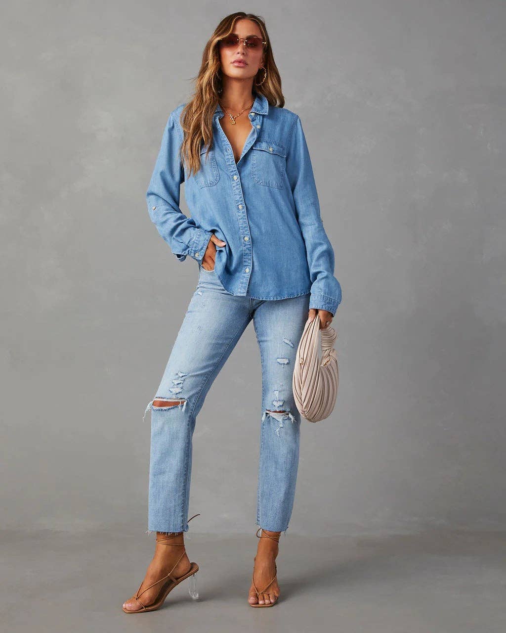 Lightweight Denim Shirt