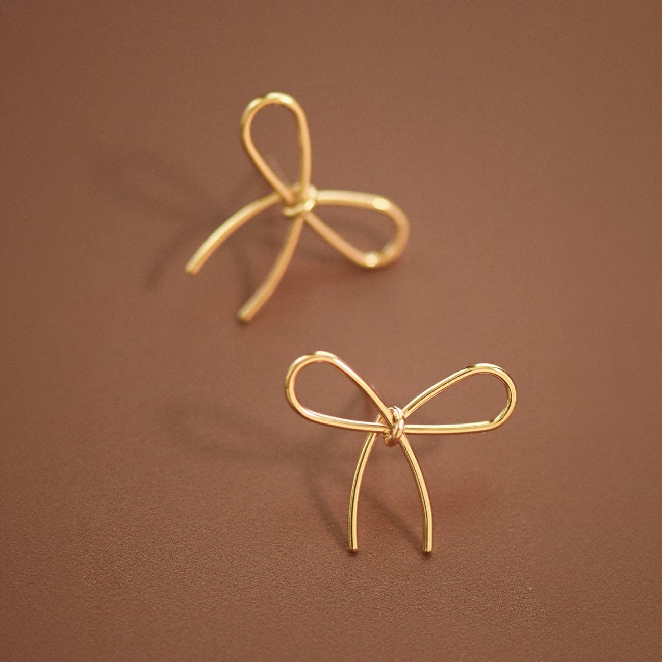 Dainty Bow Earrings