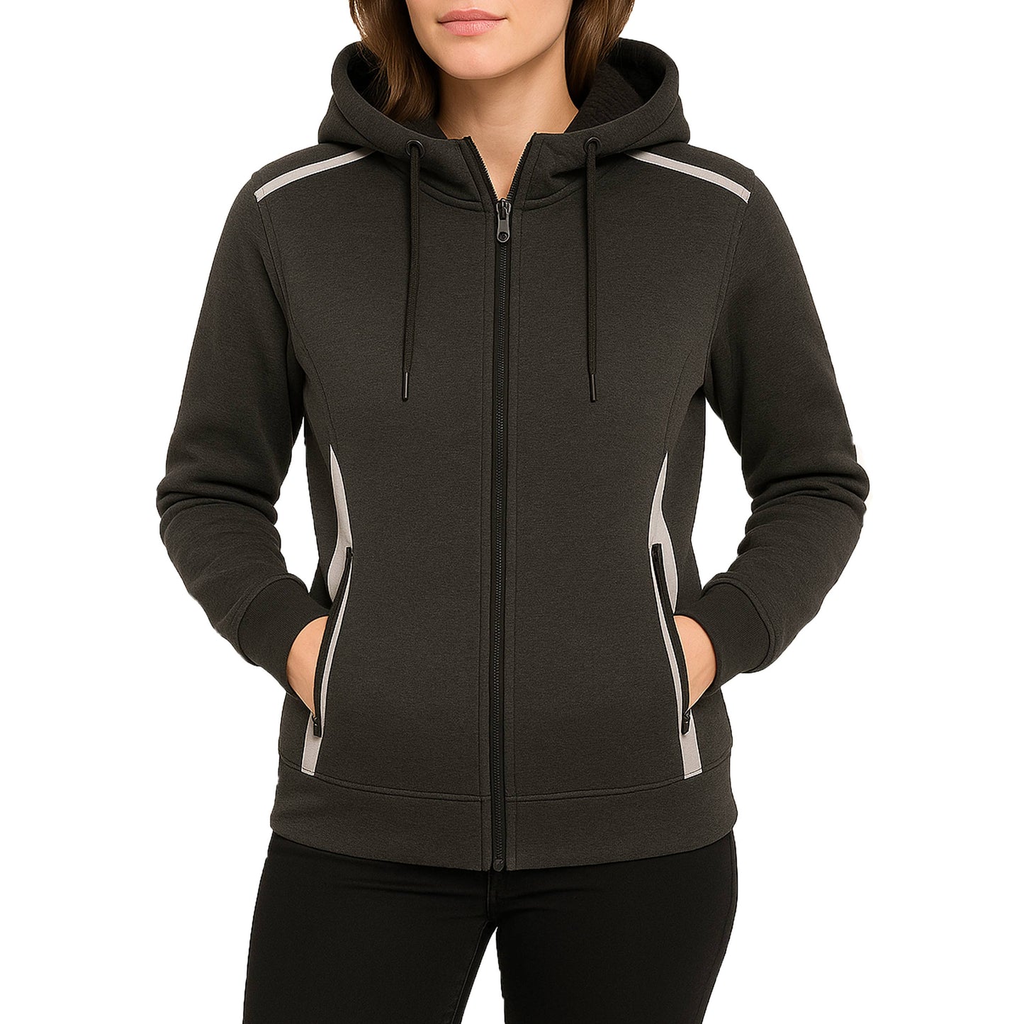 Extra Plush Reflective Tech Zip Hoodie