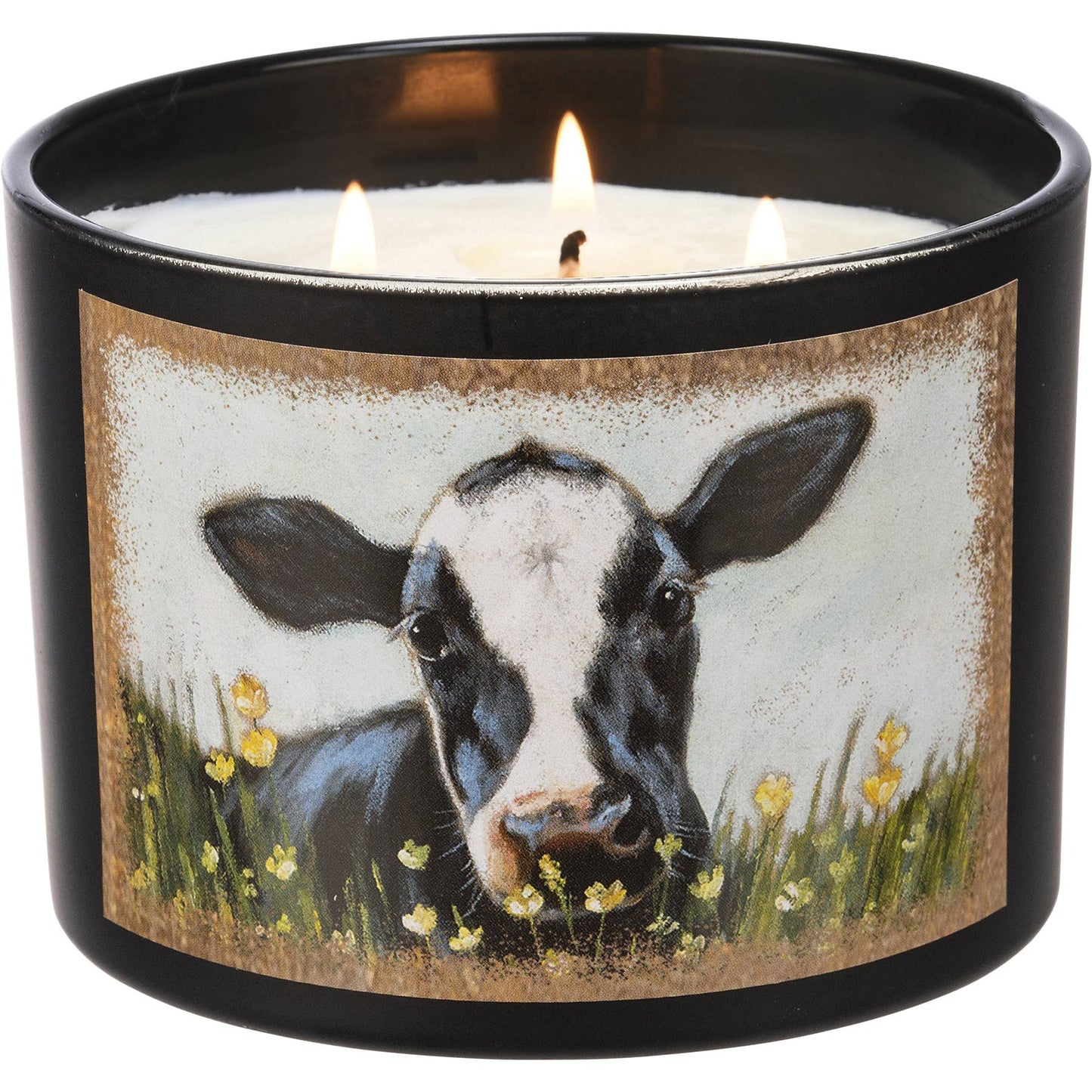 Cow In Buttercups Soy 3-Wick Candle