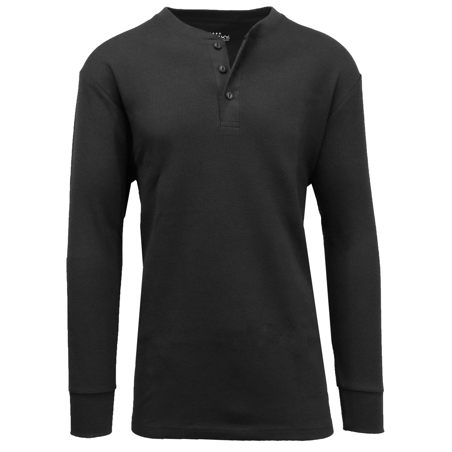 Men's Long Sleeve Thermal Henley Shirt