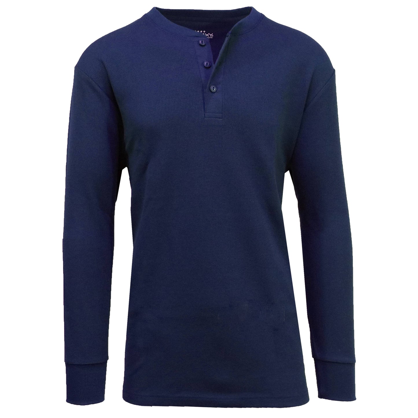 Men's Long Sleeve Thermal Henley Shirt