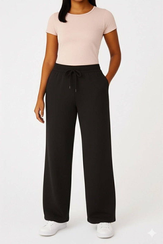 Wide Leg Loose Fit Sweatpants
