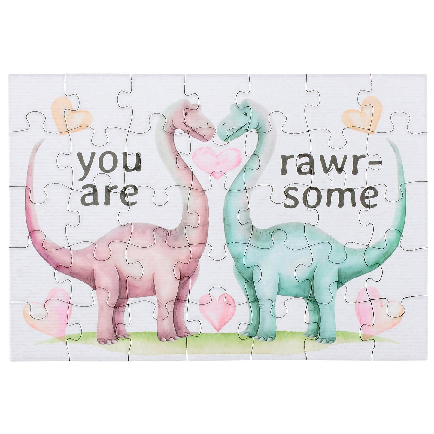 You Are Rawrsome Puzzle Card