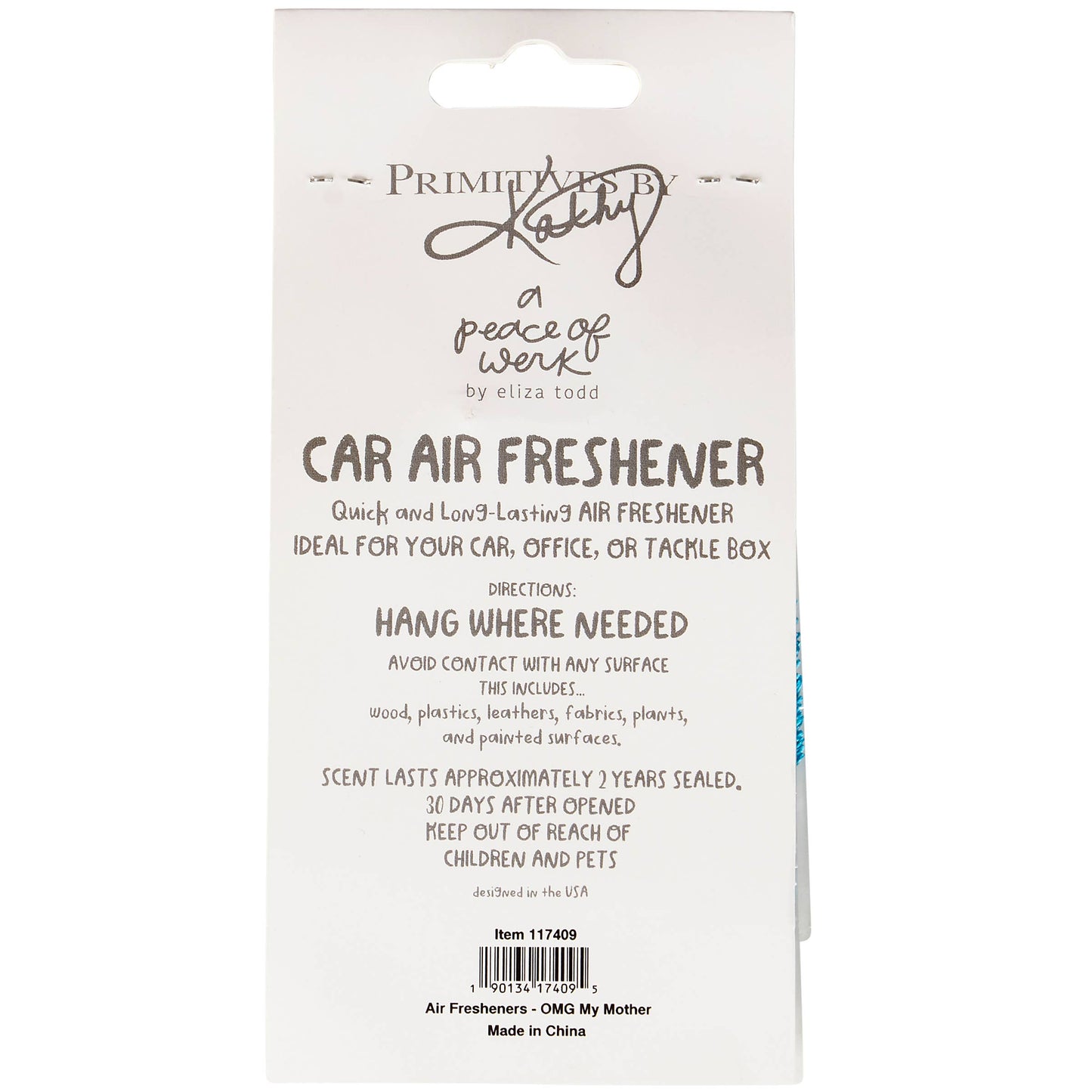 OMG My Mother... Air Freshener