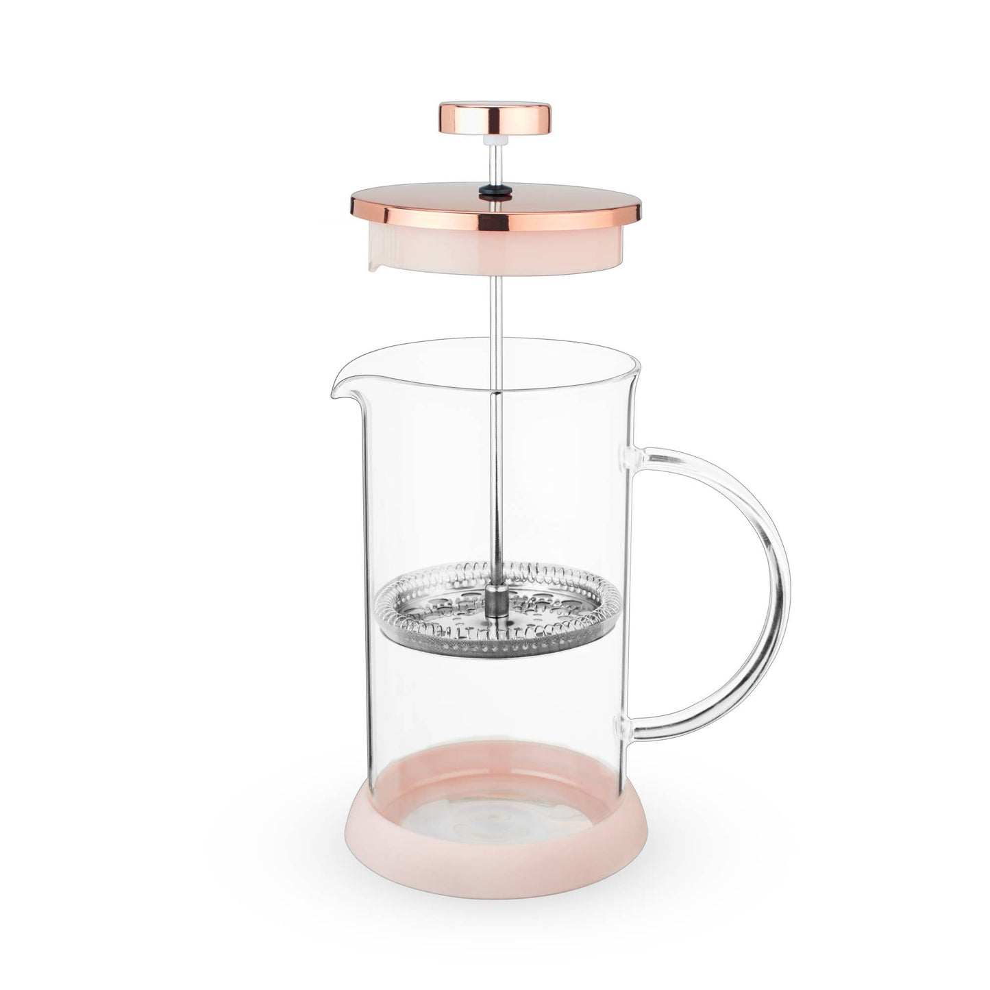 Glass Portable Mini Coffee and Tea Press Pot 12oz