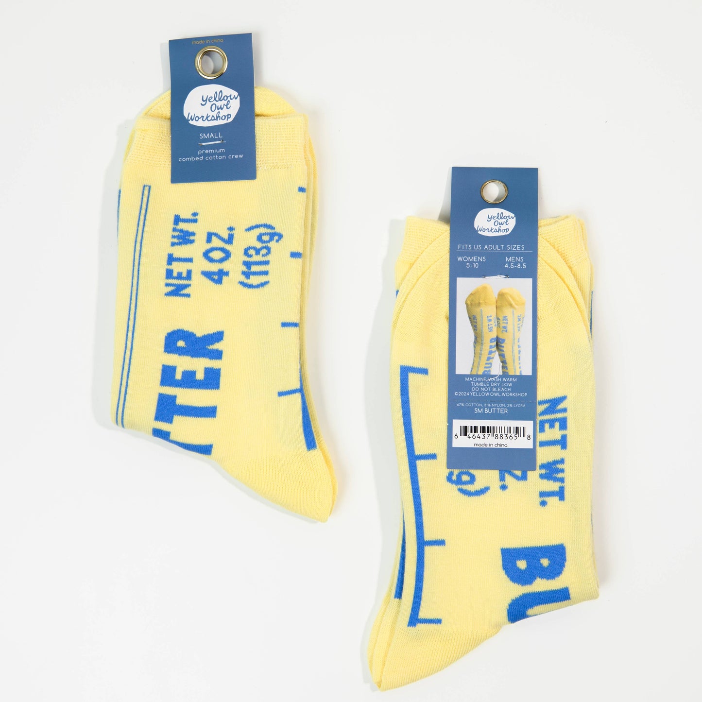 Crew Socks - Butter