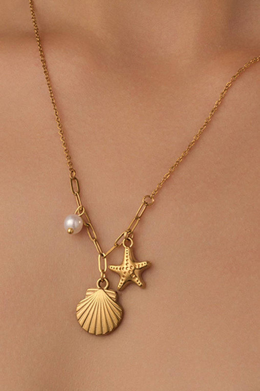 18K Gold Plated Beachy Chain Necklace