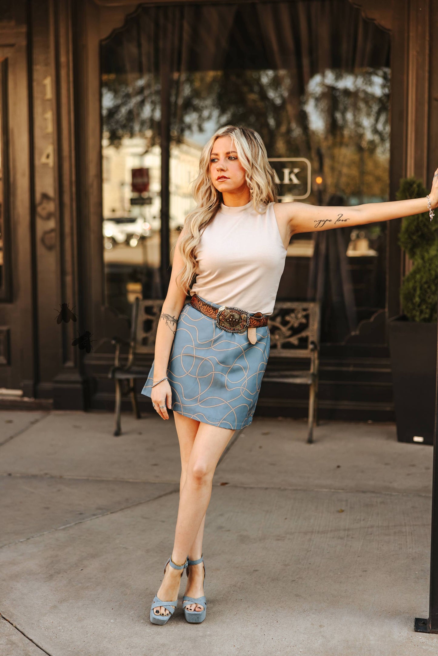 Roping Skort