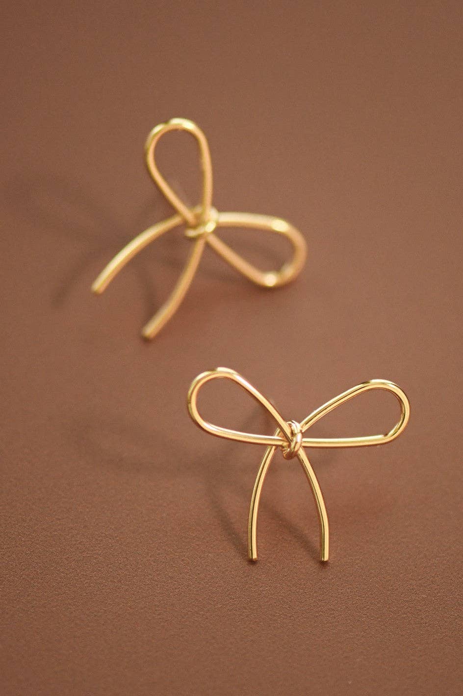 Dainty Bow Earrings