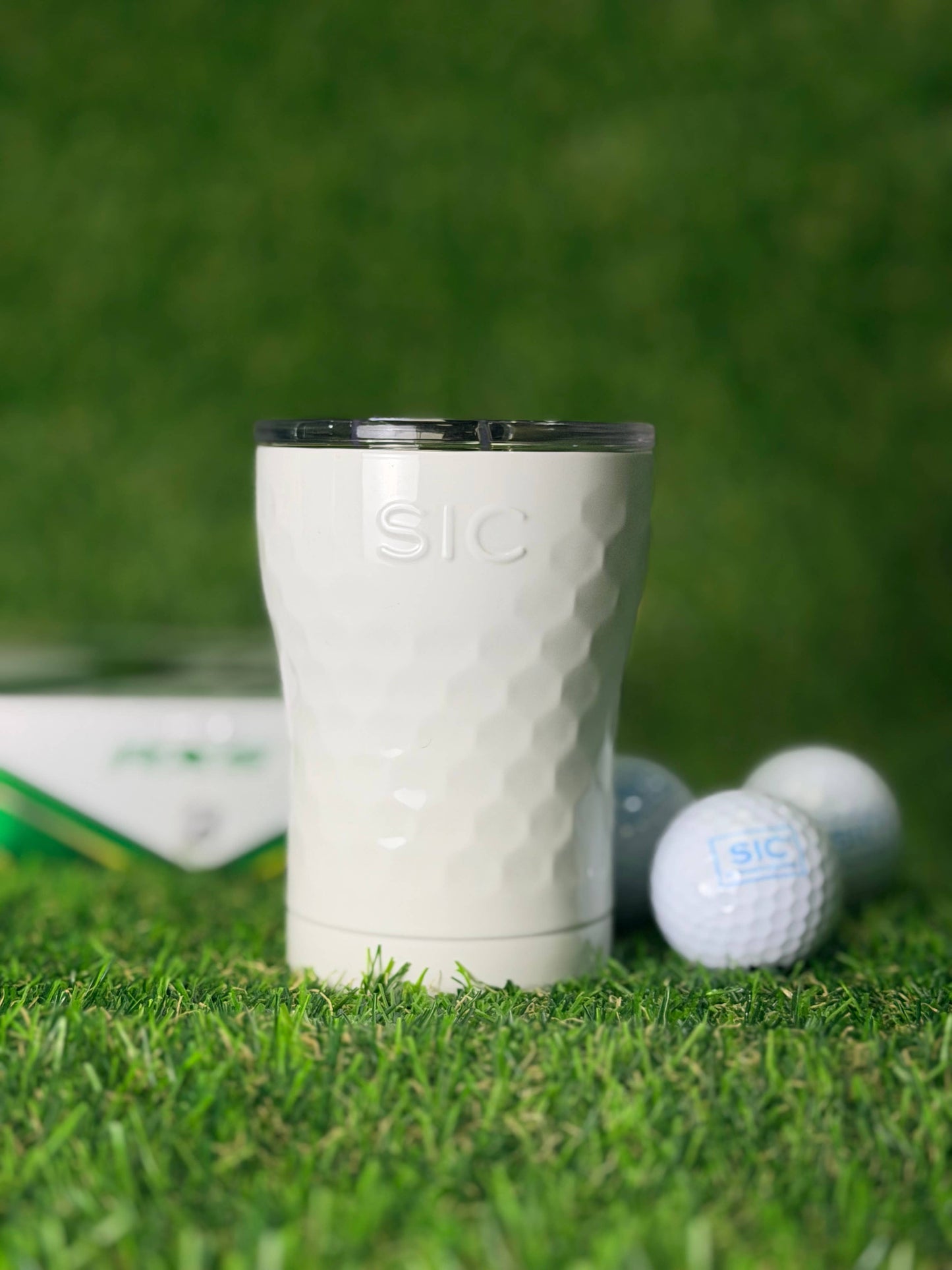 12 oz. SIC Tumbler | Dimpled Golf