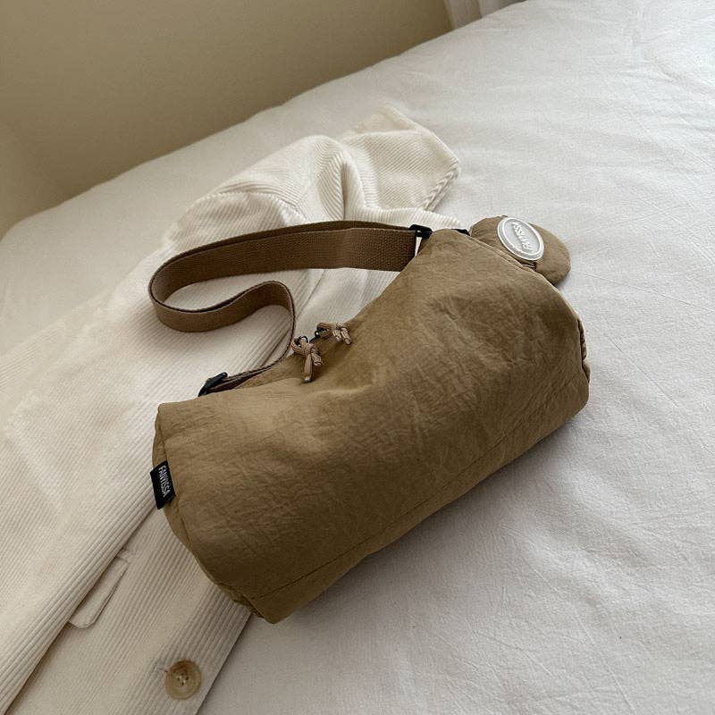Wide Strap Canvas Mini Tote