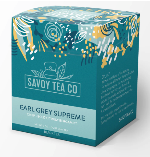 Earl Grey Supreme Tea - Savoy Tea Co. Herbal Tea