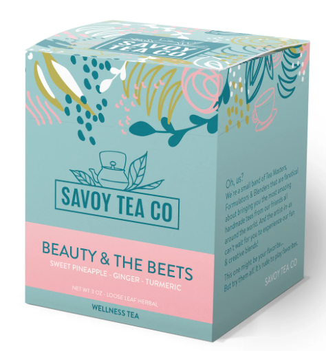 Beauty & the Beets Tea - Savoy Tea Co. Herbal Tea