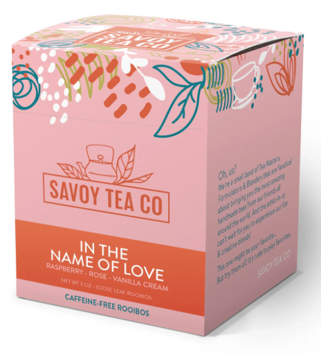 In The Name of Love Tea - Savoy Tea Co. Herbal Tea