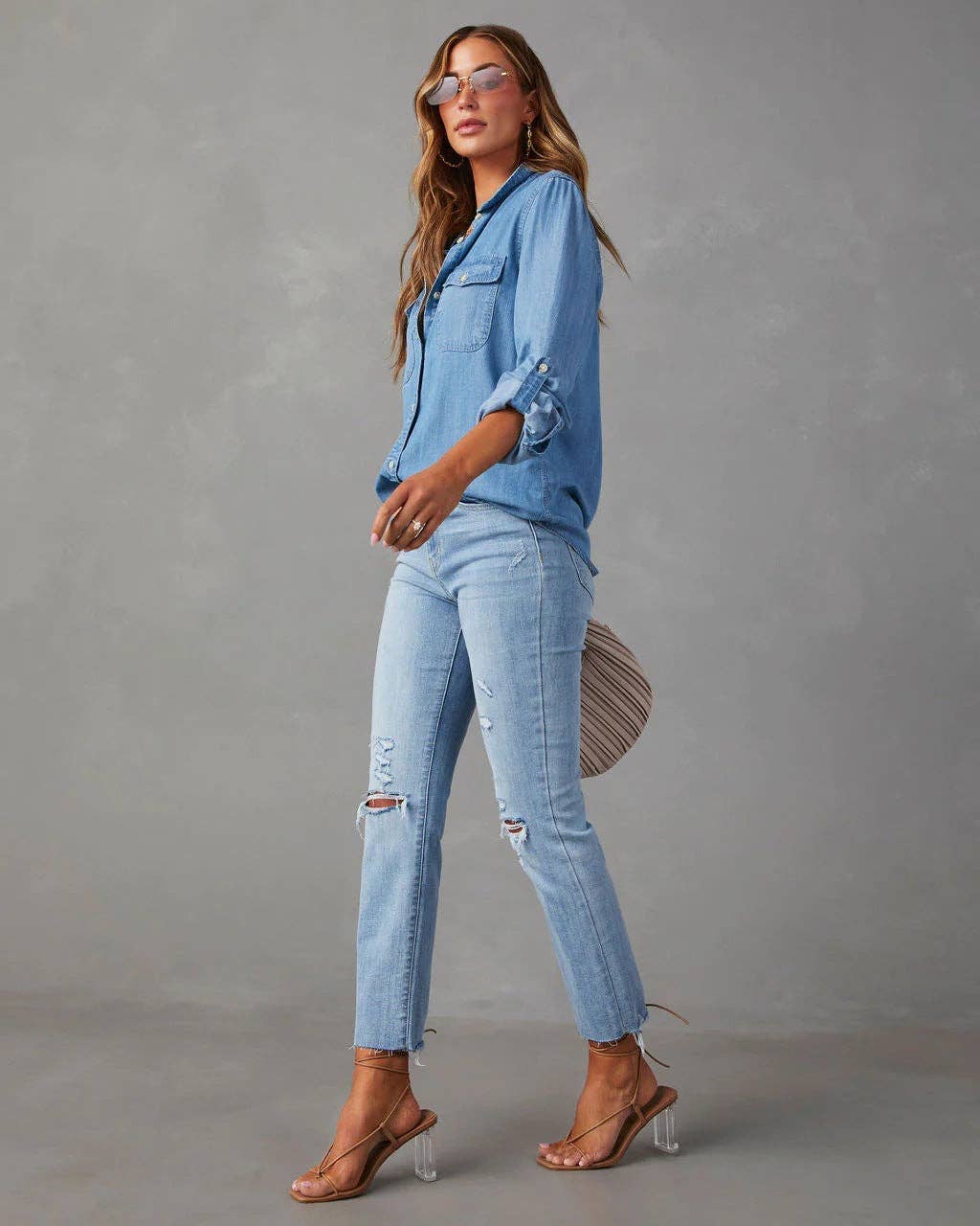 Lightweight Denim Shirt