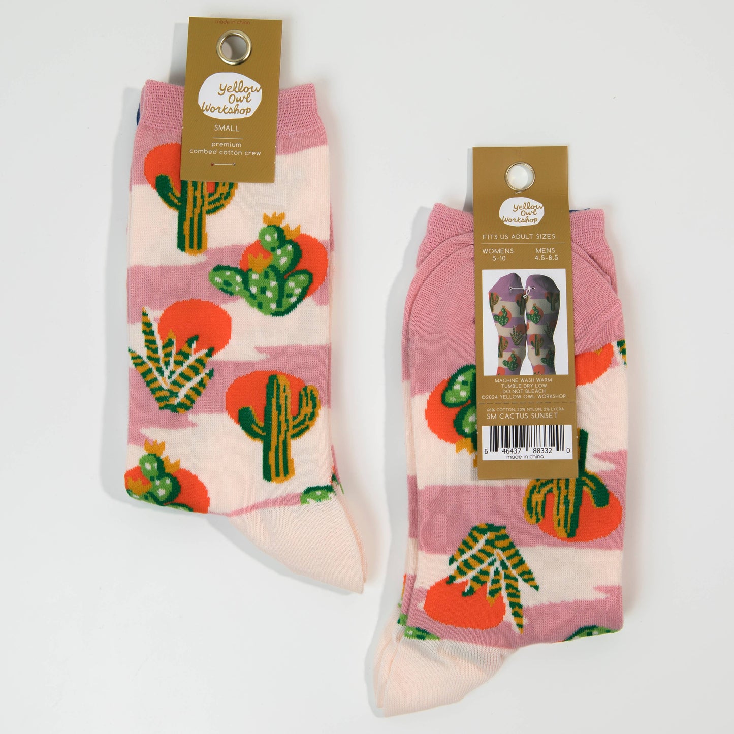 Crew Socks - Southwest Cactus