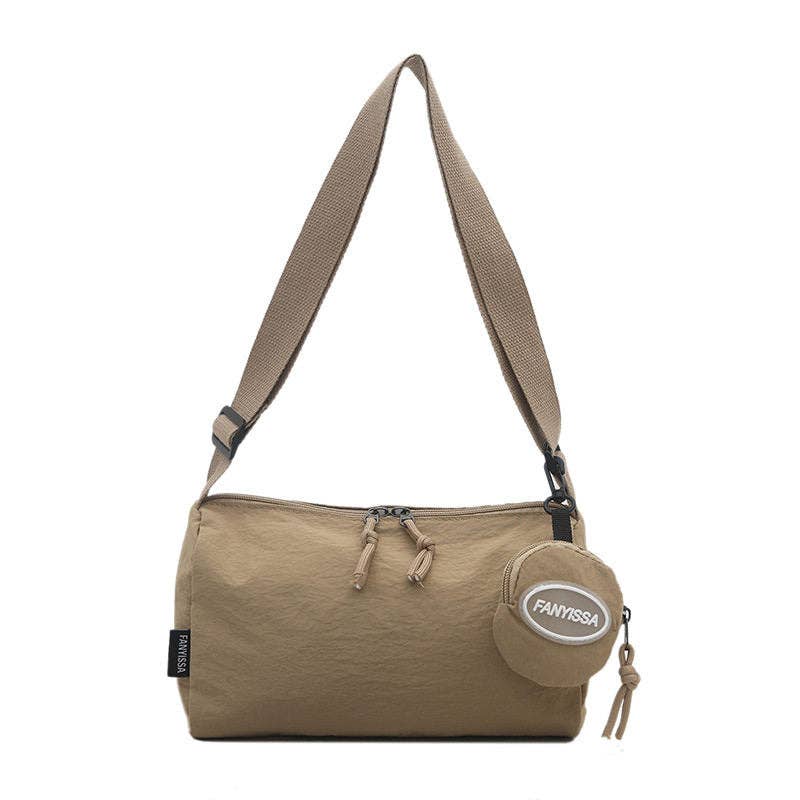Wide Strap Canvas Mini Tote