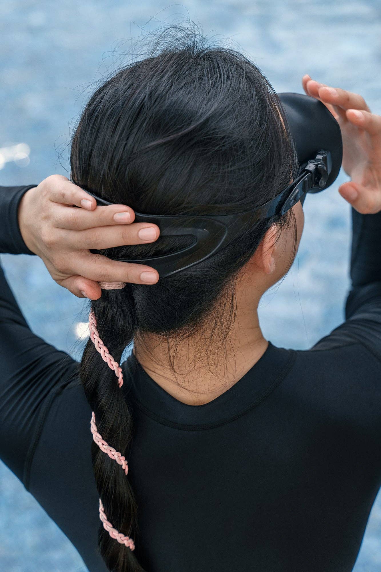 Rip Tie Tangle Free Hair Tie - Coral Crush: Regular