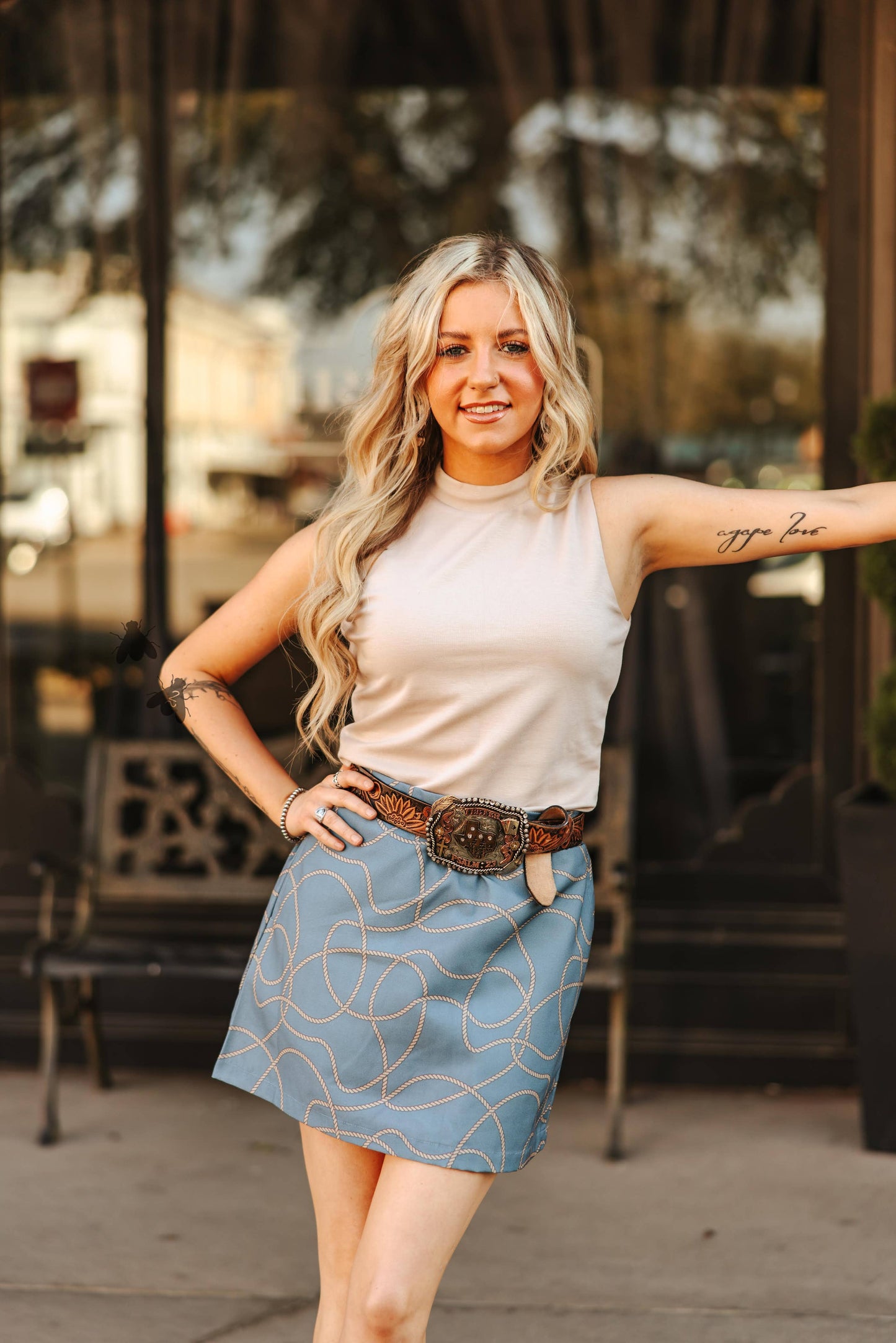 Roping Skort