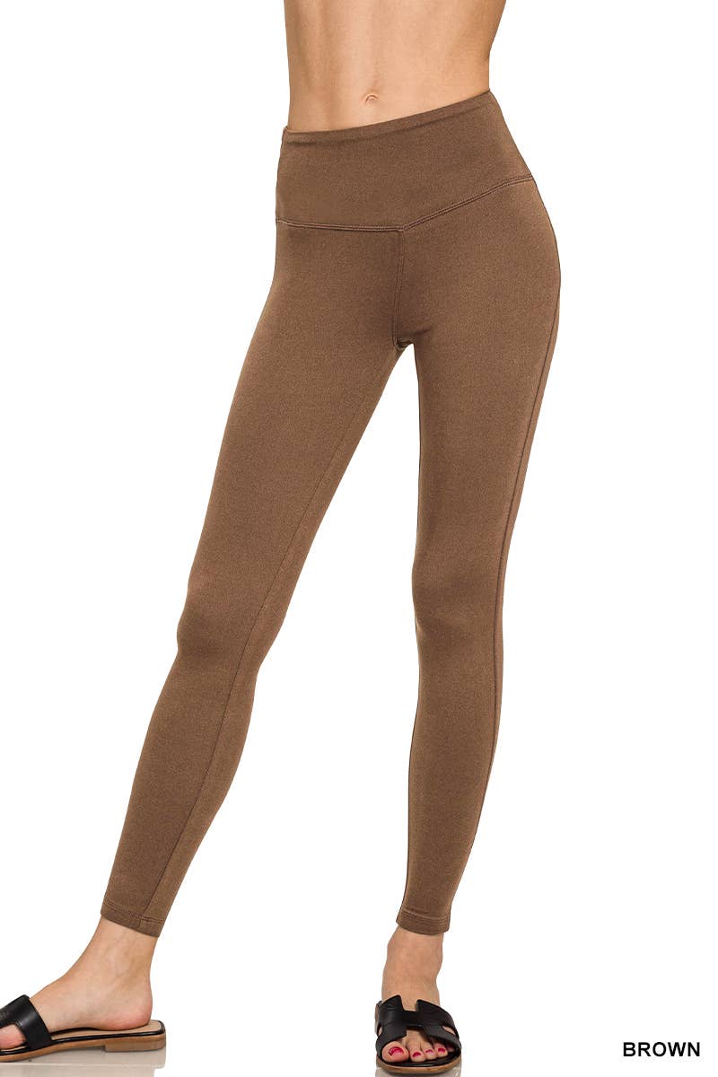 Wide Waistband Leggings