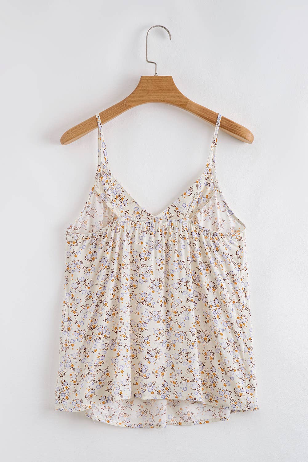 Boho Floral Spaghetti Strap Tank Top