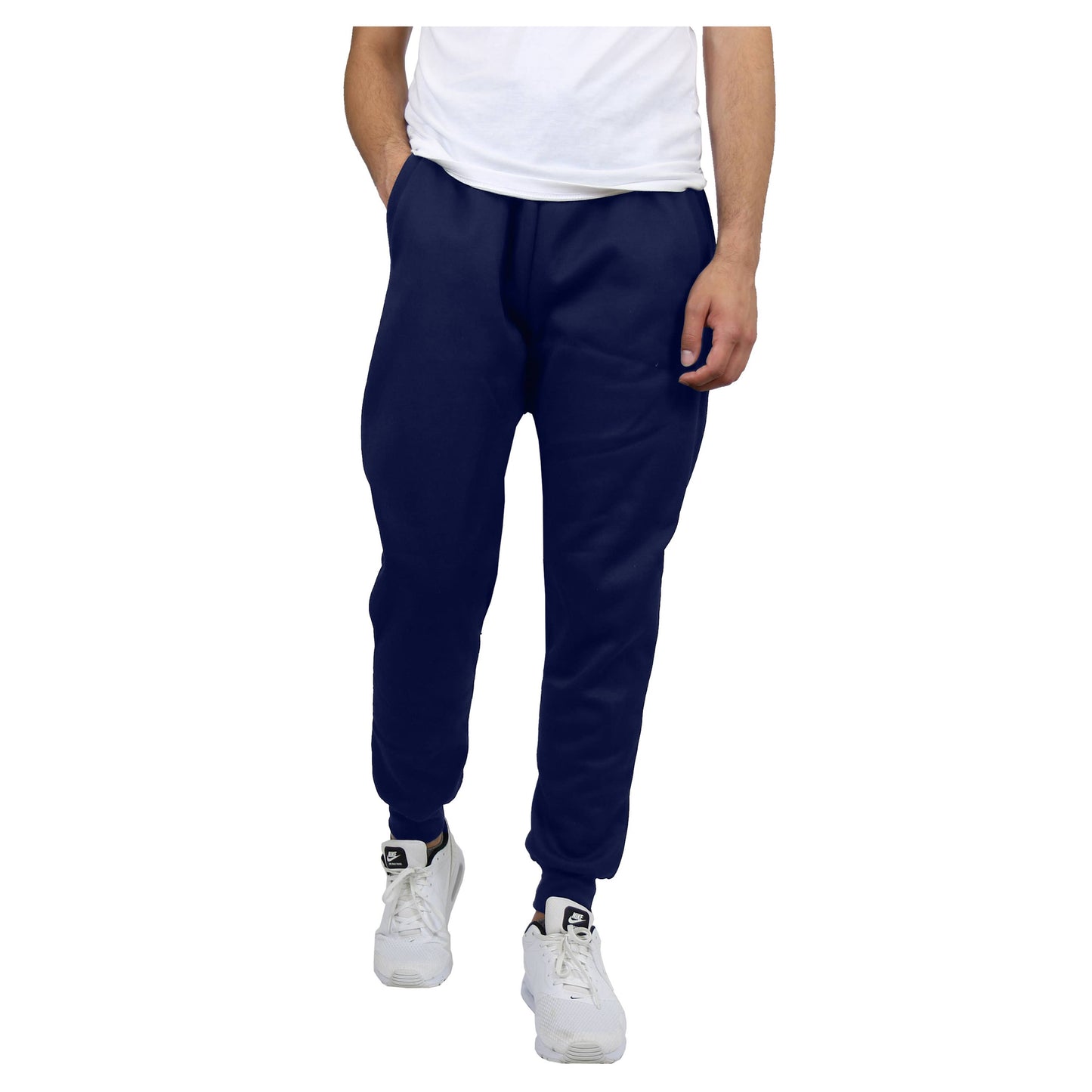 Men's Premium Fleece Jogger Sweatpants in Charcoal