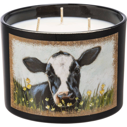 Cow In Buttercups Soy 3-Wick Candle