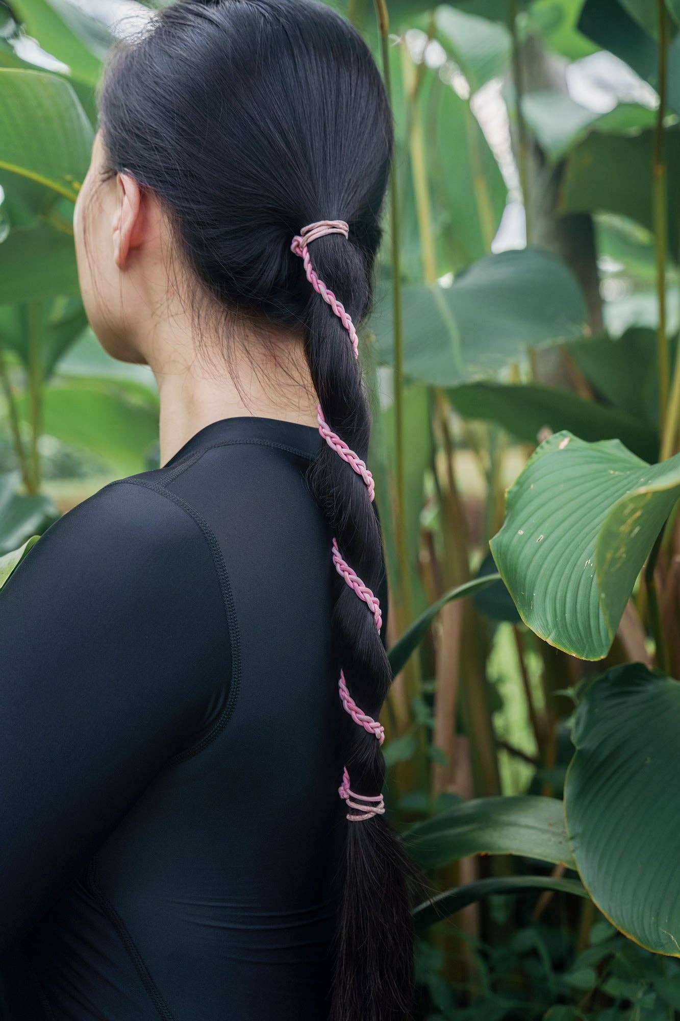 Rip Tie Tangle Free Hair Tie - Coral Crush: Regular