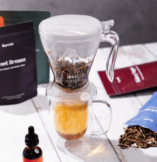 20 oz Clear Tea Steeper