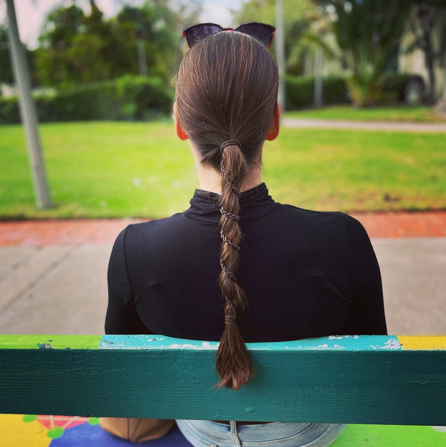 Rip Tie Tangle Free Hair Tie - Midnight: Extra Hold
