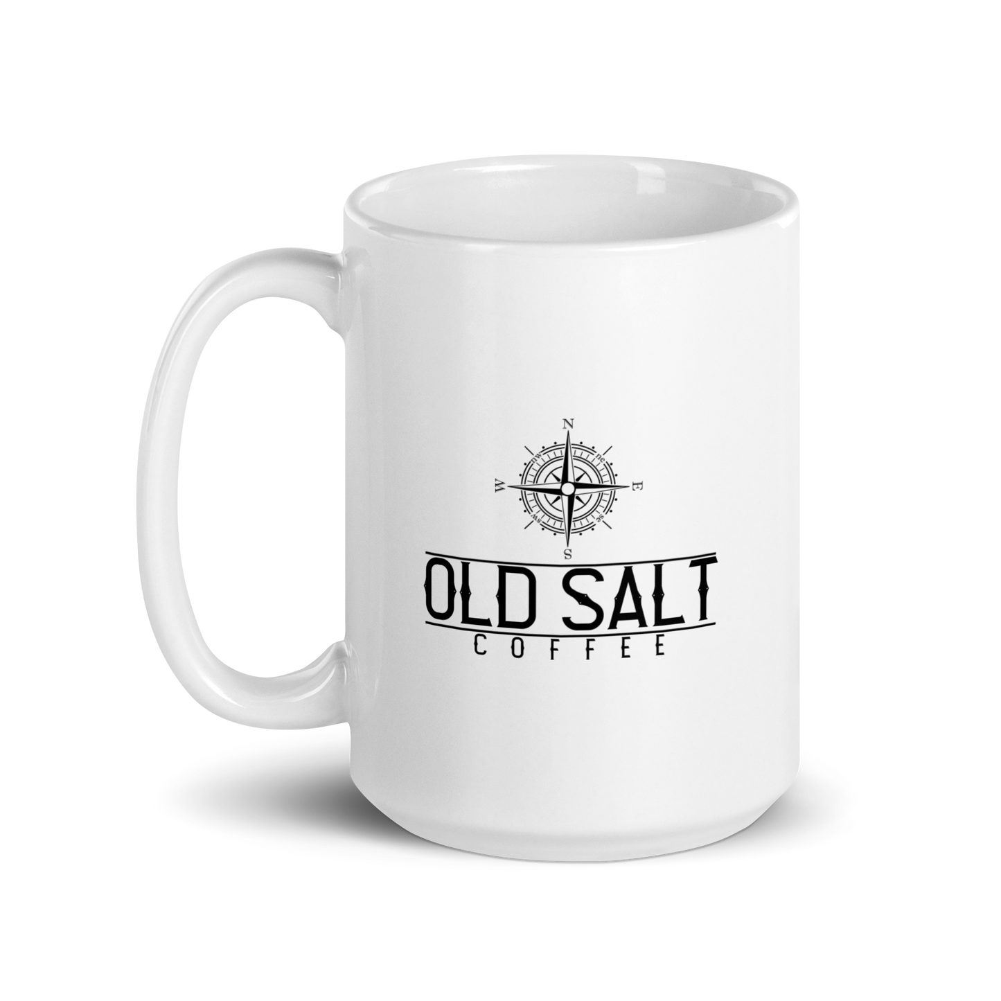 Modern Death to Decaf Mug (white)