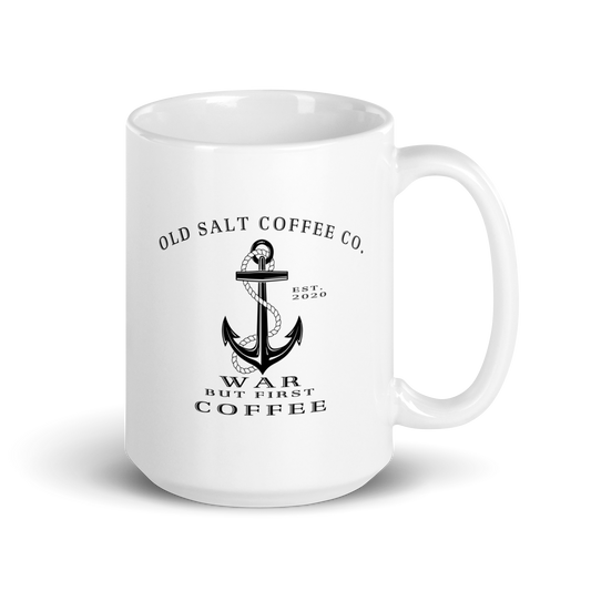 Modern Old Salt Mug (white)